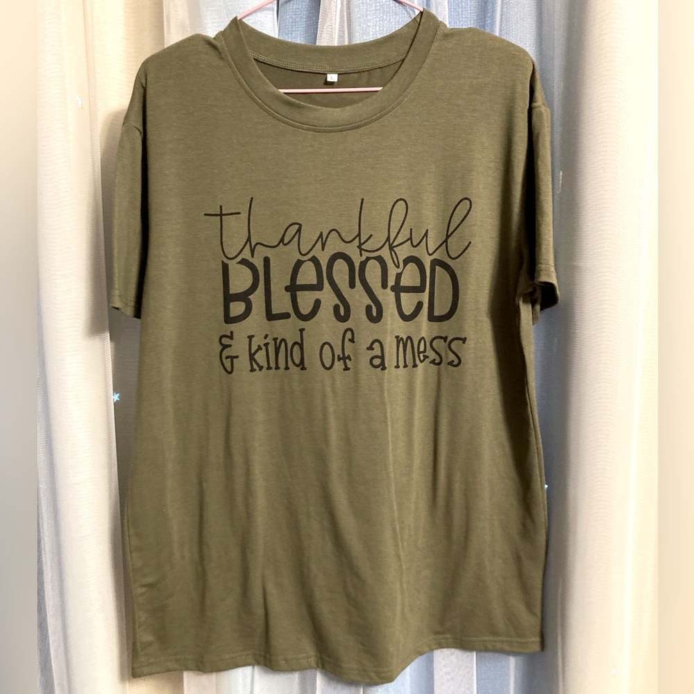 Thankful & Blessed Tee